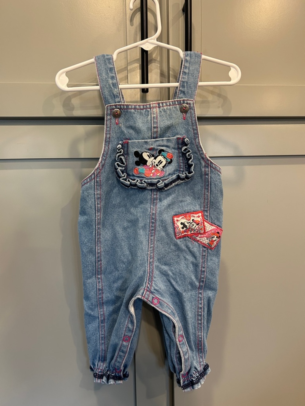 Vintage Baby Mickey overall